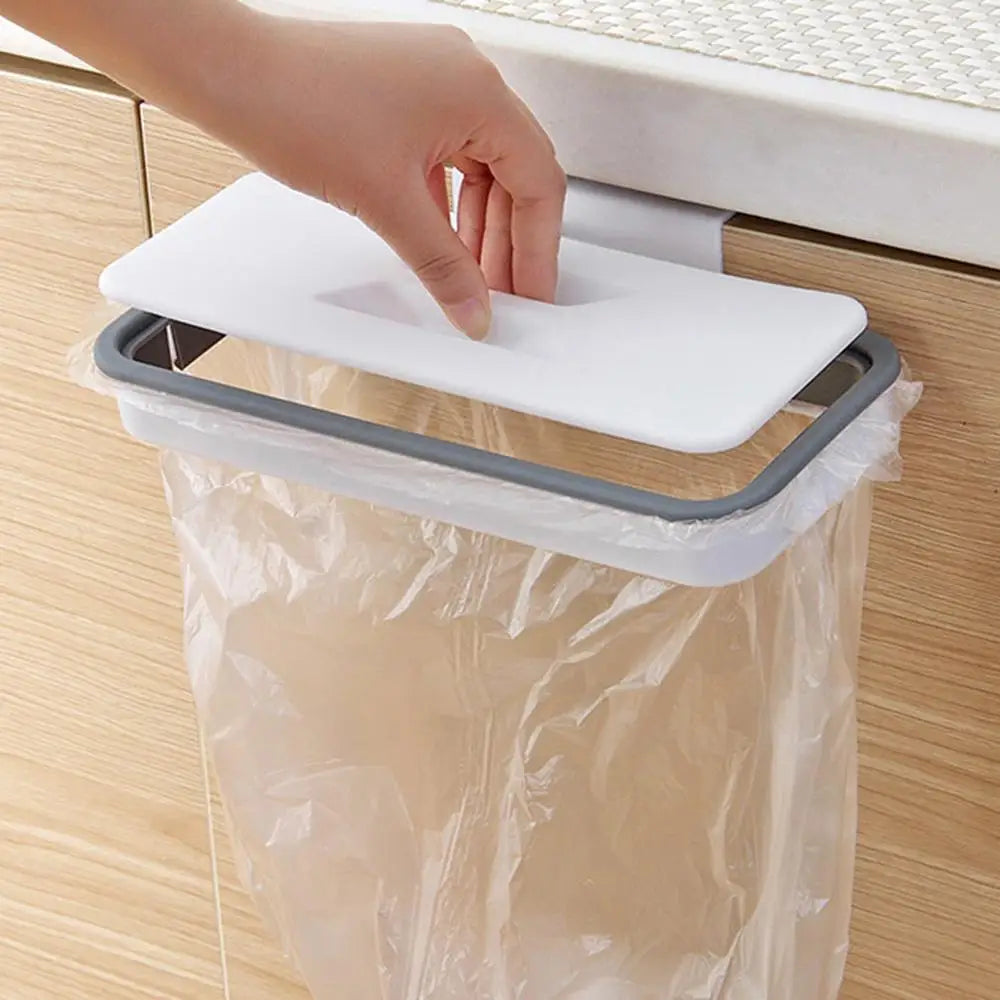 Soporte Colgante para Bolsas de Basura – Organizador de Cocina