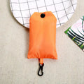 Bolsa de Compras Plegable Reutilizable de Color Liso – Bolso de Hombro Portátil para Viaje y Supermercado