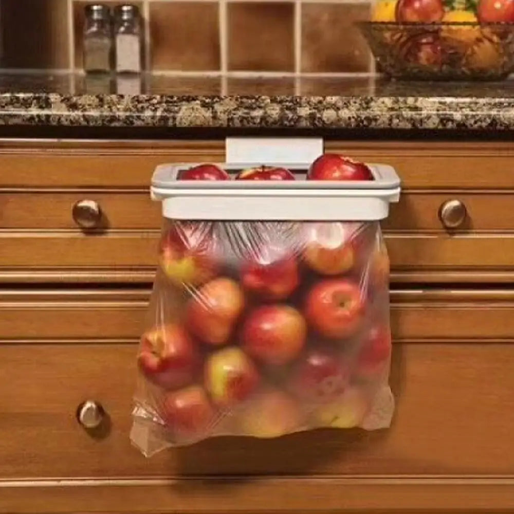 Soporte Colgante para Bolsas de Basura – Organizador de Cocina