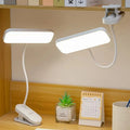 Lámpara LED de Lectura con Clip Recargable por USB – Luz Flexible de Escritorio para Estudio, Oficina y Dormitorio