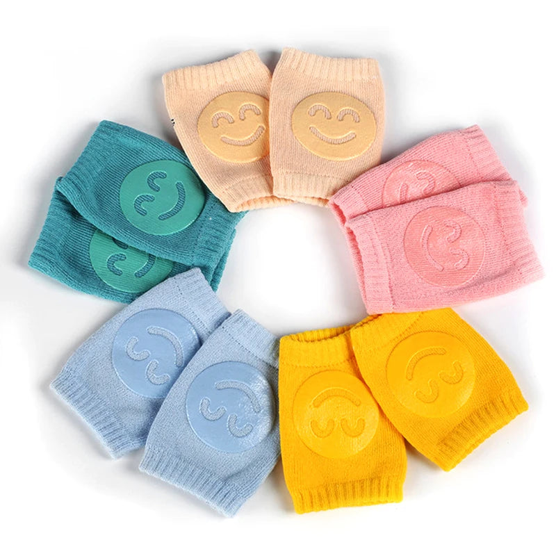 Rodilleras de Gateo Antideslizantes para Bebé – Protección Suave para Rodillas al Gatear