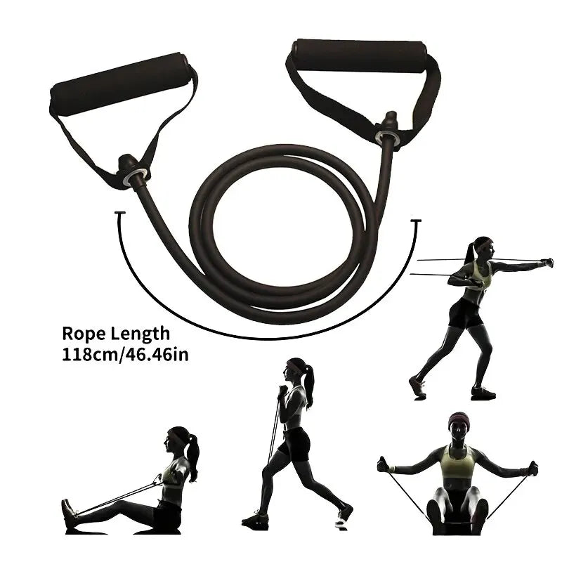 Set de bandas de resistencia con asas para ejercicio