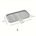 Tapete de Silicona para Grifo de Cocina – Bandeja Antisalpicaduras y Escurridor para Fregadero