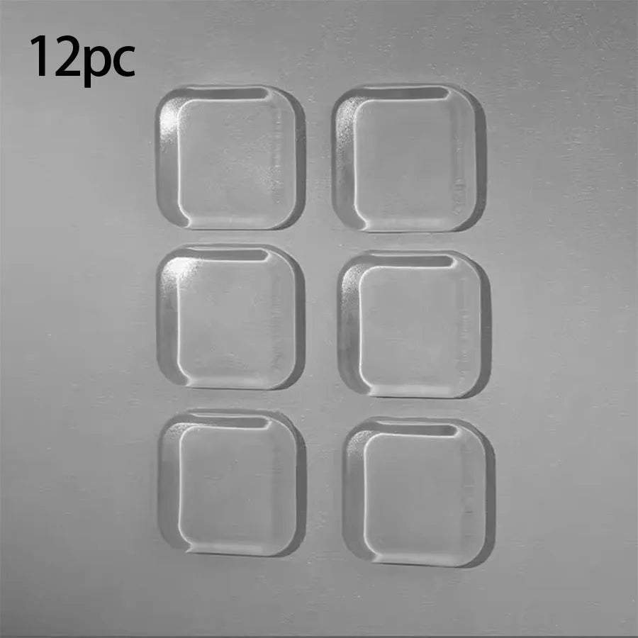 Protectores de Pared Transparentes para Manijas de Puerta – Topes de Silicona Autoadhesivos Antigolpes