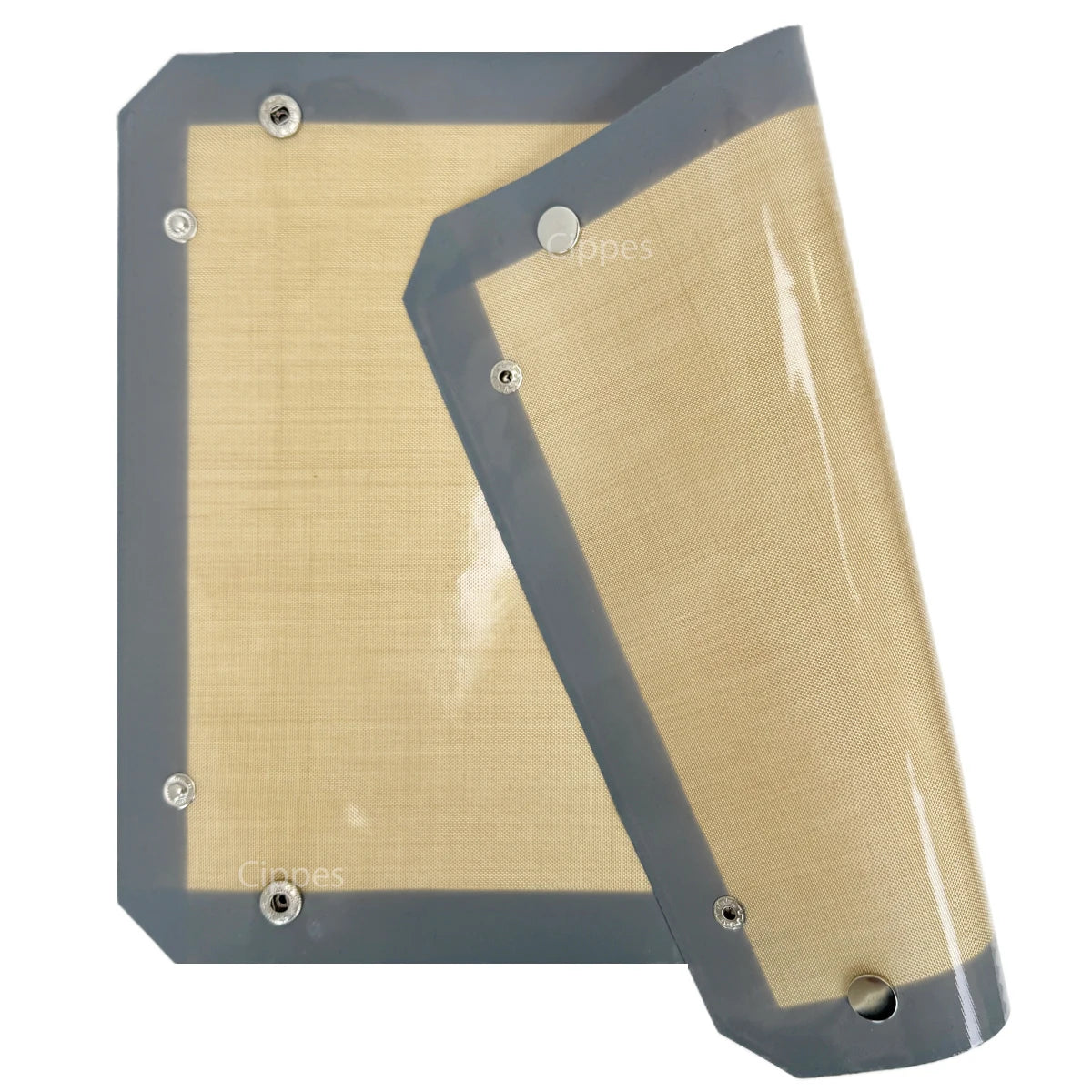 Tapete de Silicona para Hornear con Broches – Bandeja Antiadherente Reutilizable 40x30 cm