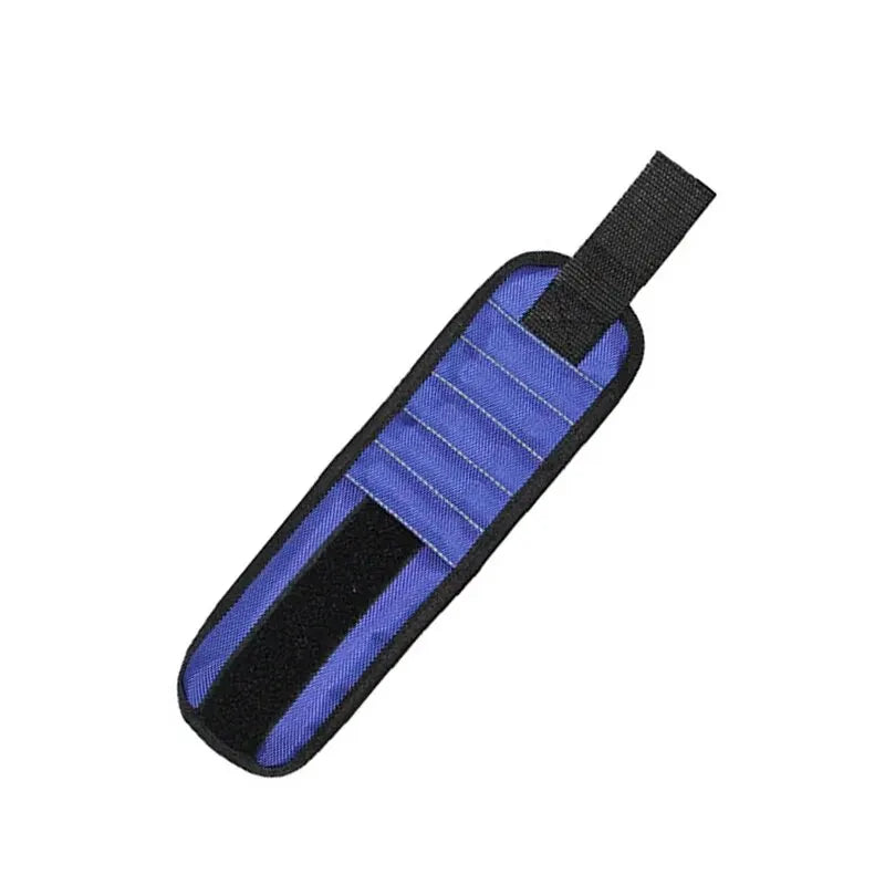 Muñequera Magnética para Tornillos y Clavos – Pulsera Porta Herramientas Ajustable para Electricistas y Bricolaje
