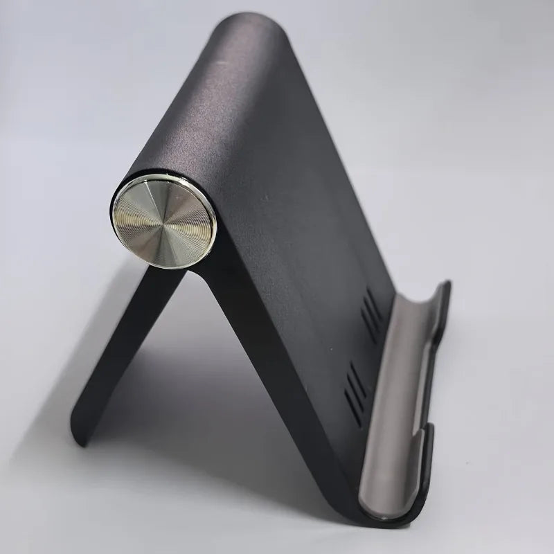 Soporte Plegable para Teléfono y Tablet – Base de Escritorio Ajustable Portátil para Hogar y Oficina