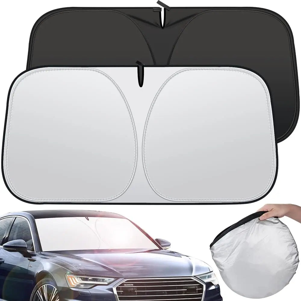 Parasol Plegable para Parabrisas de Auto – Protección UV y contra el Calor para Ventana Delantera