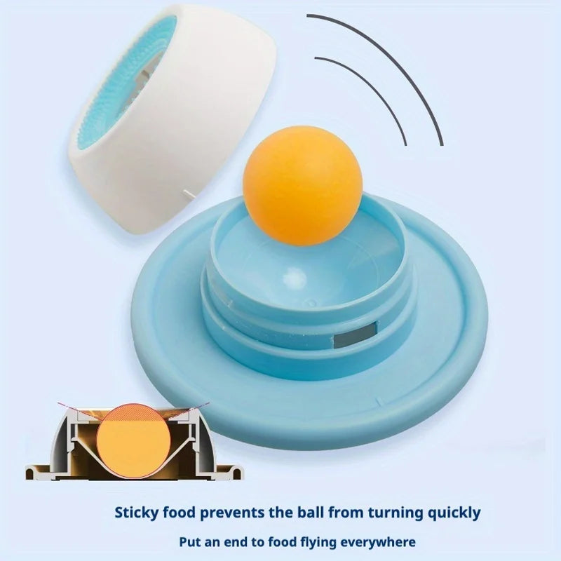 Tapete Lamedor Interactivo para Perros y Gatos – Comedero Lento Antiestrés con Ventosas