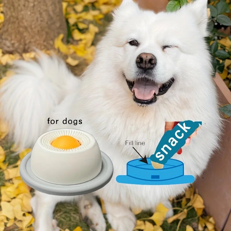 Tapete Lamedor Interactivo para Perros y Gatos – Comedero Lento Antiestrés con Ventosas