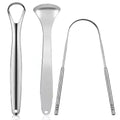 Raspador Limpiador de Lengua de Acero Inoxidable – Reutilizable y Portátil para Higiene Bucal Diaria
