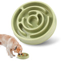 Comedero Lento Interactivo para Perros – Plato Antideslizante de Alimentación Lenta para Perros de Todos los Tamaños