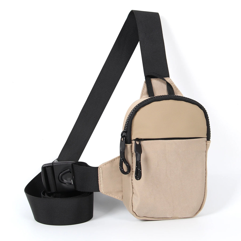 Bolso de Pecho Deportivo para Hombre – Riñonera Cruzada Multifuncional para Teléfono