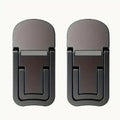 Mini Soporte Plegable para Laptop 2 Piezas – Elevador Adhesivo Invisible con 2 Ángulos Ajustables