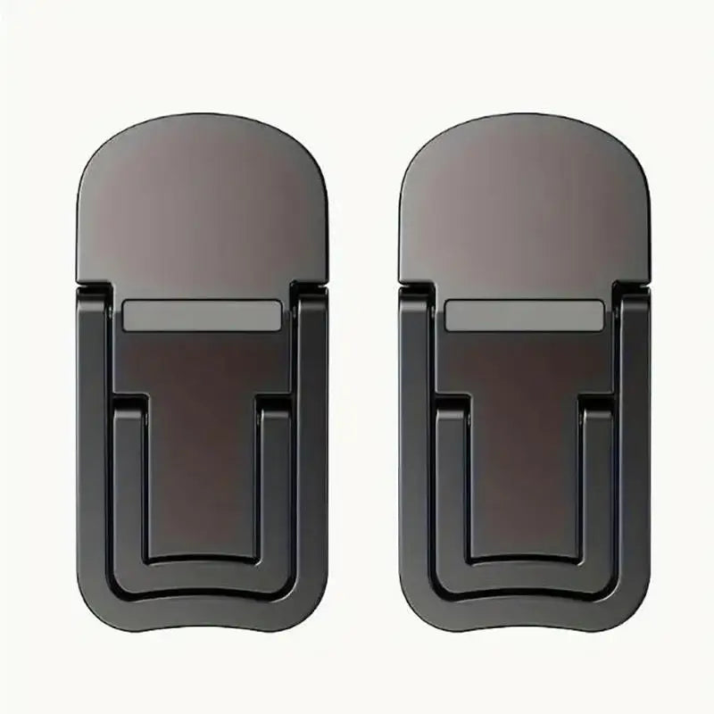 Mini Soporte Plegable para Laptop 2 Piezas – Elevador Adhesivo Invisible con 2 Ángulos Ajustables