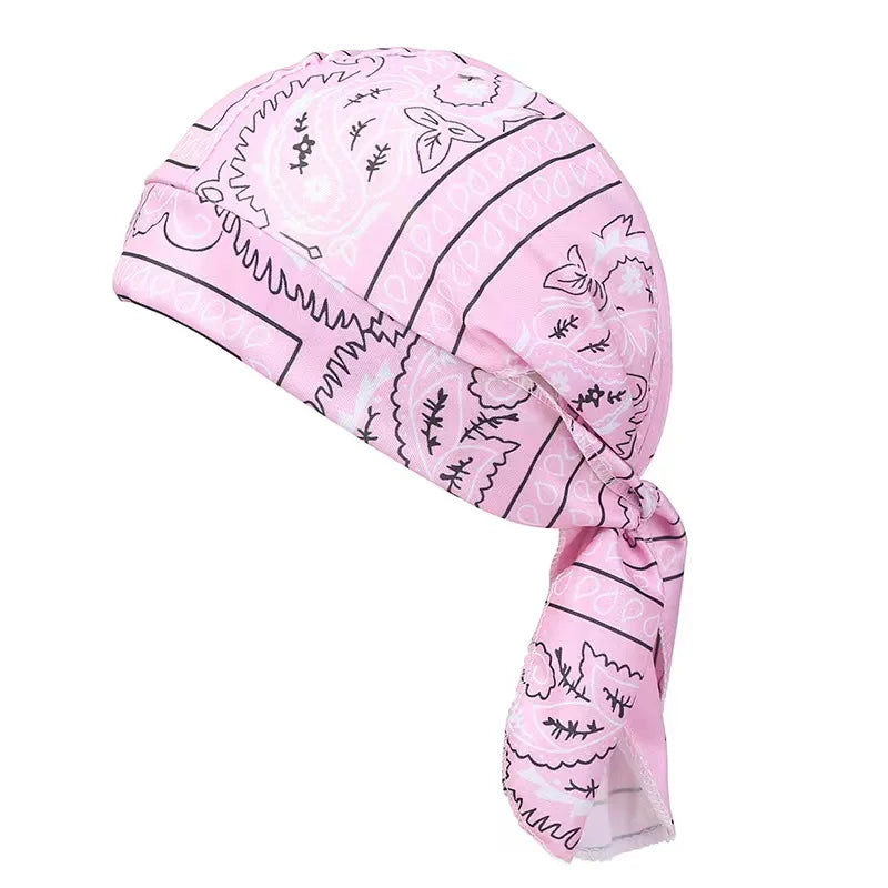 Bandana para Hombre – Pañuelo Estampado Paisley para Ciclismo y Moto