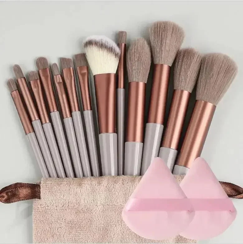 Set profesional de brochas de maquillaje (13 piezas)