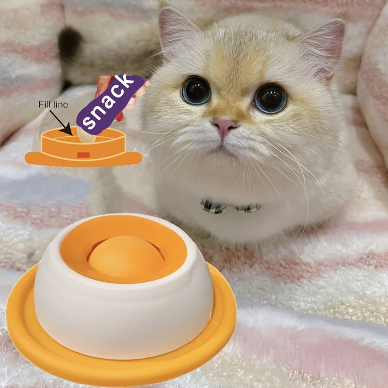 Tapete Lamedor Interactivo para Perros y Gatos – Comedero Lento Antiestrés con Ventosas