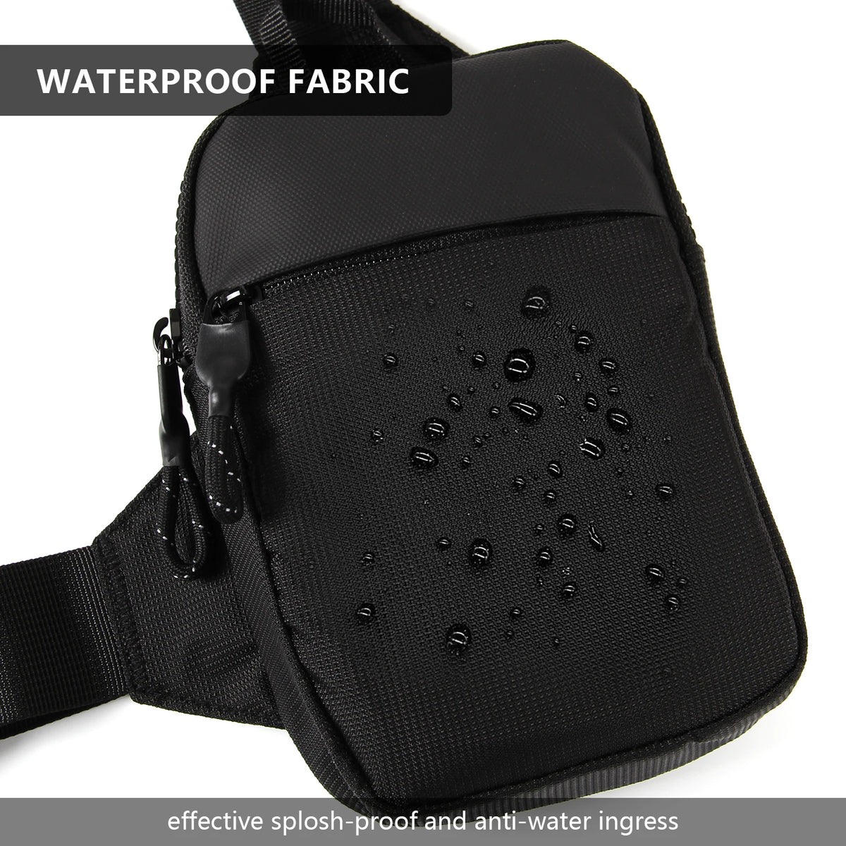 Bolso de Pecho Deportivo para Hombre – Riñonera Cruzada Multifuncional para Teléfono
