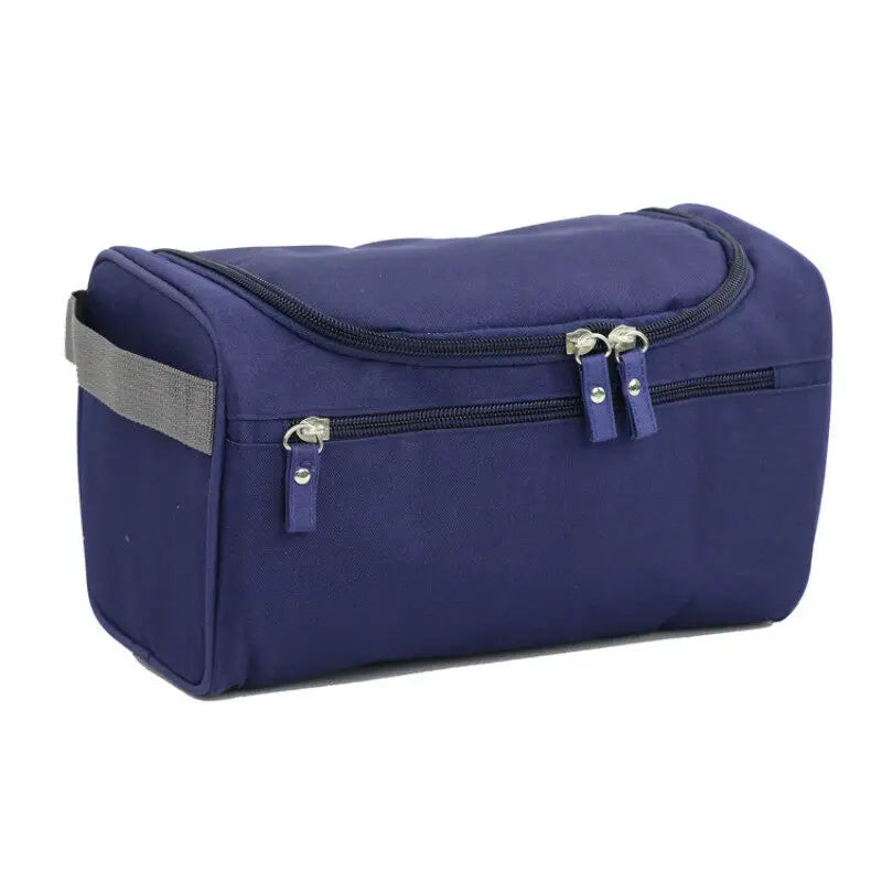 Neceser de Maquillaje y Cosméticos Portátil Impermeable – Estuche Organizador de Viaje con Asa para Mujer y Hombre