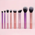 Set de 8 Brochas de Maquillaje – Cerdas Sintéticas Suaves