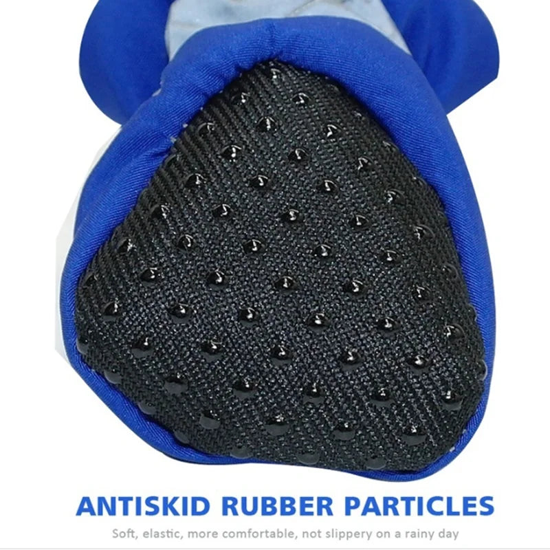 Zapatos Impermeables para Perros – Botas de Lluvia Antideslizantes (Set de 4)