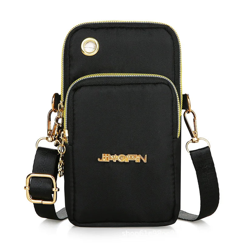 Mini Bolso Bandolera para Mujer – Cartera Cruzada para Teléfono con Correa Ajustable