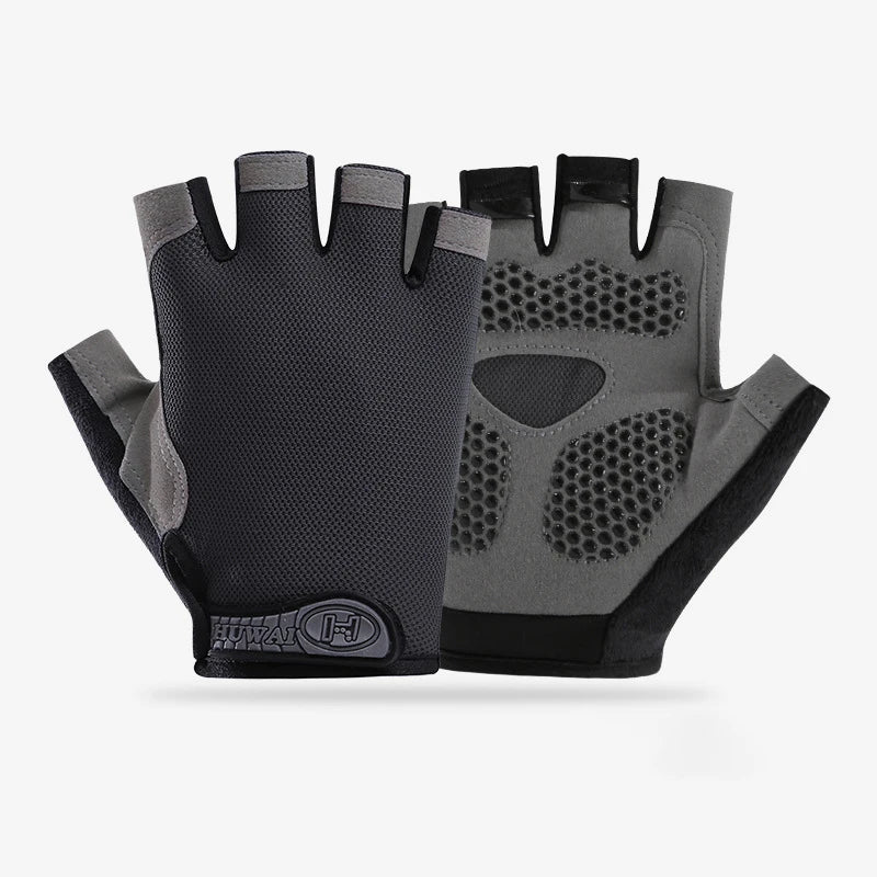 Guantes de Gimnasio Medio Dedo – Antideslizantes Transpirables para Fitness, Pesas y Ciclismo