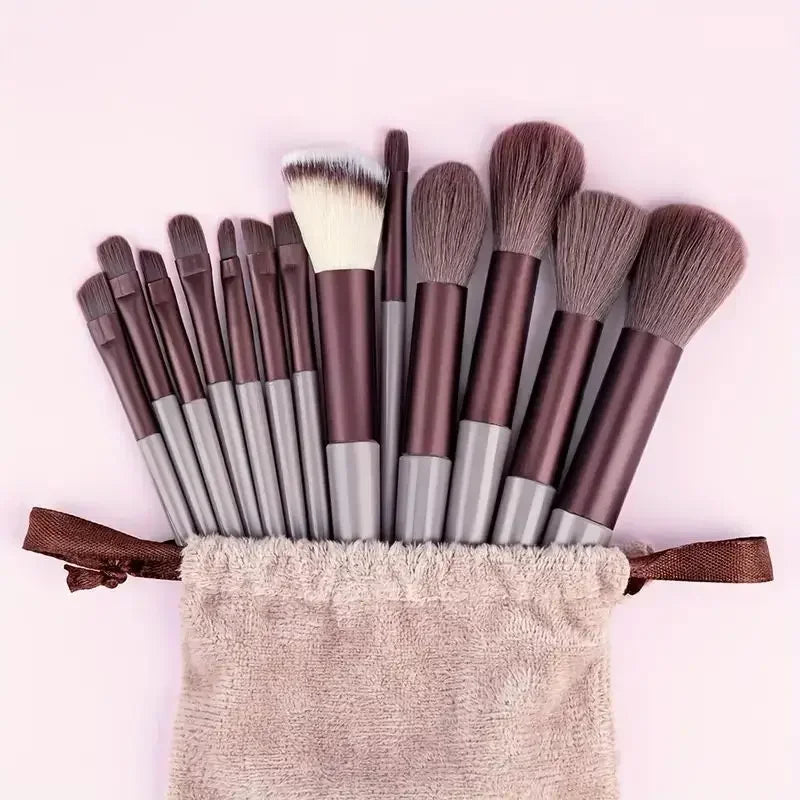 Set profesional de brochas de maquillaje (13 piezas)