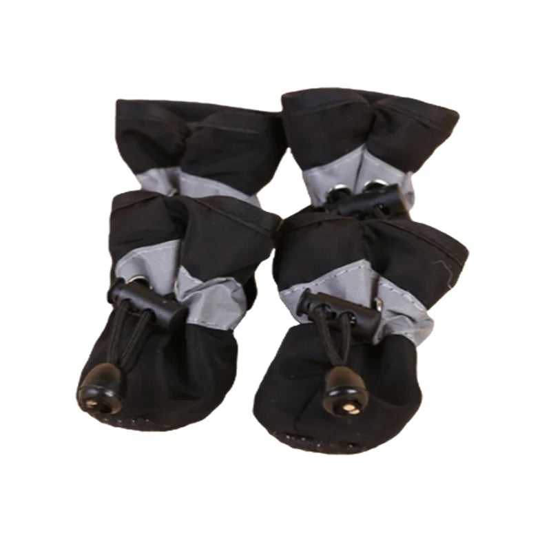 Zapatos Impermeables para Perros – Botas de Lluvia Antideslizantes (Set de 4)