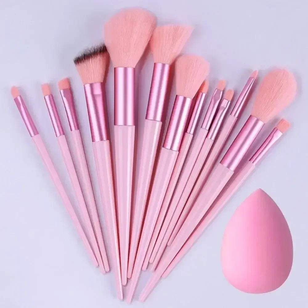 Set profesional de brochas de maquillaje (13 piezas)