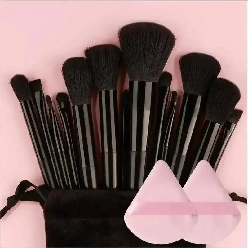 Set profesional de brochas de maquillaje (13 piezas)