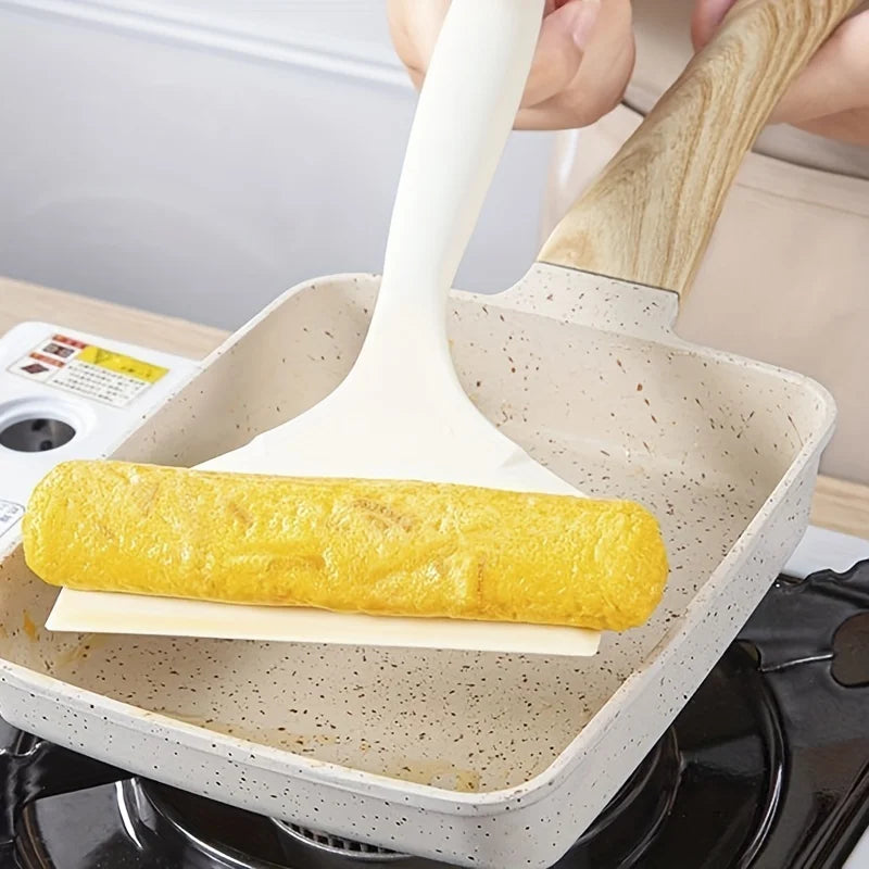 Espátula de Silicona para Tamagoyaki – Resistente al Calor y Antiadherente para Cocina