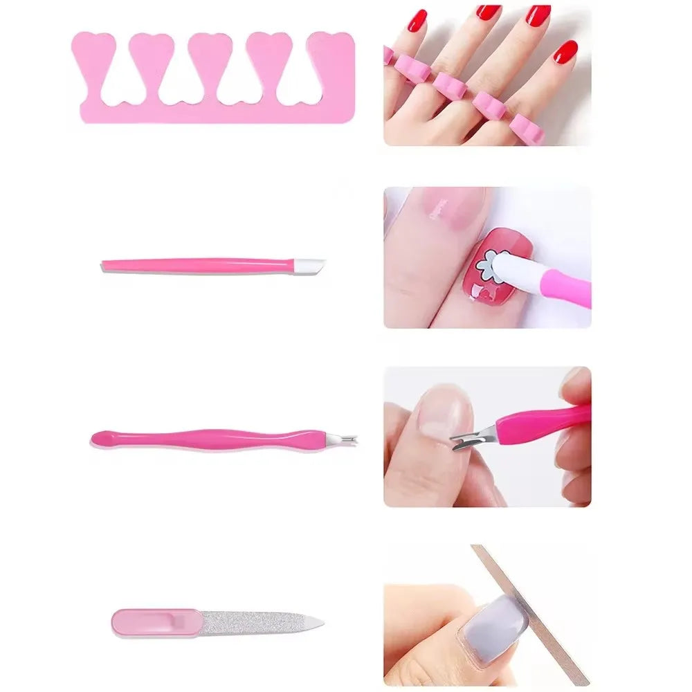 Set de Torno Eléctrico para Uñas – Kit Profesional de Manicura y Pedicura con Accesorios