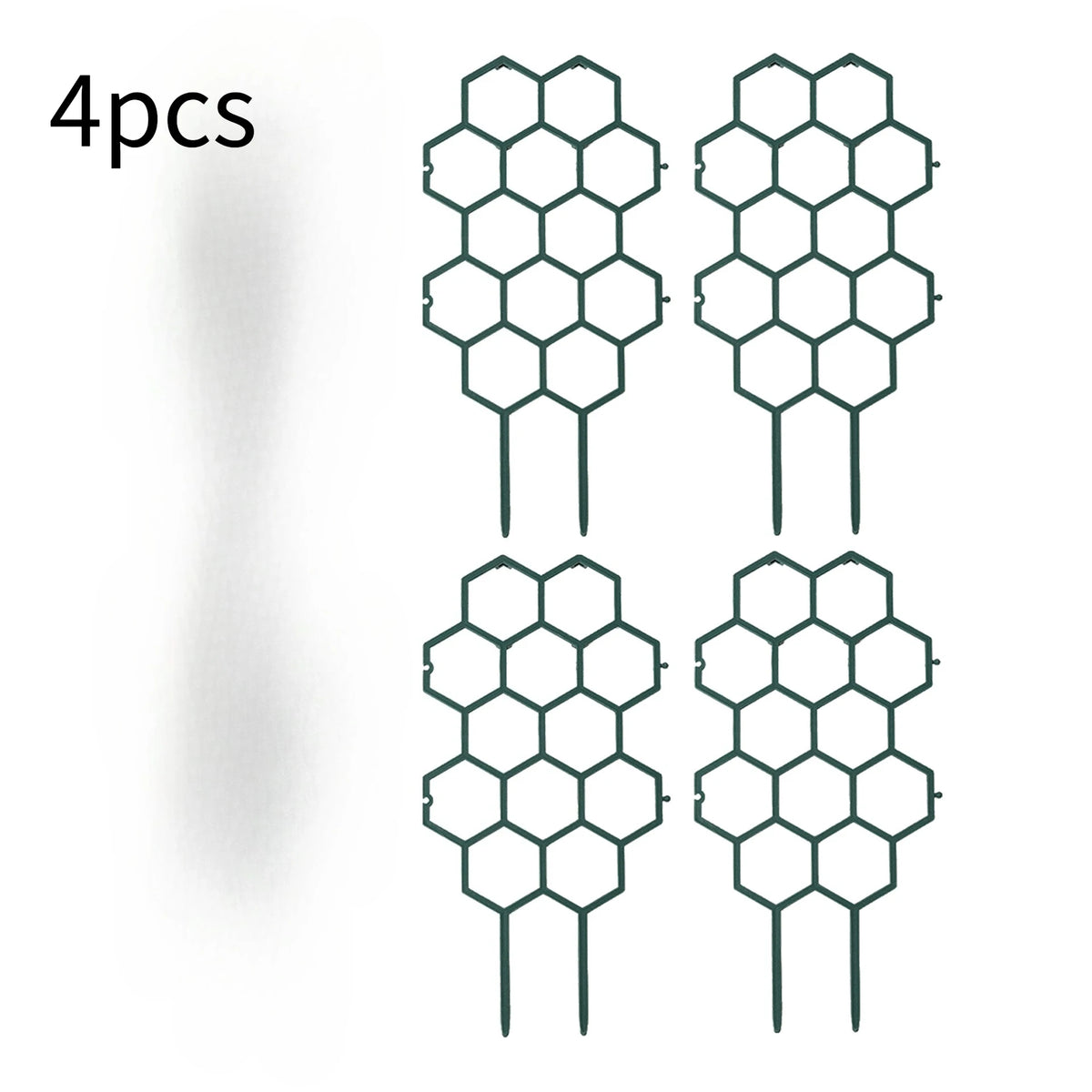 Soporte enrejado para plantas tipo panal, 2 piezas para enredaderas y flores