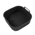 Molde de Silicona Reutilizable para Freidora de Aire – Antiadherente Cuadrado para Horno y Microondas (4-7 QT)