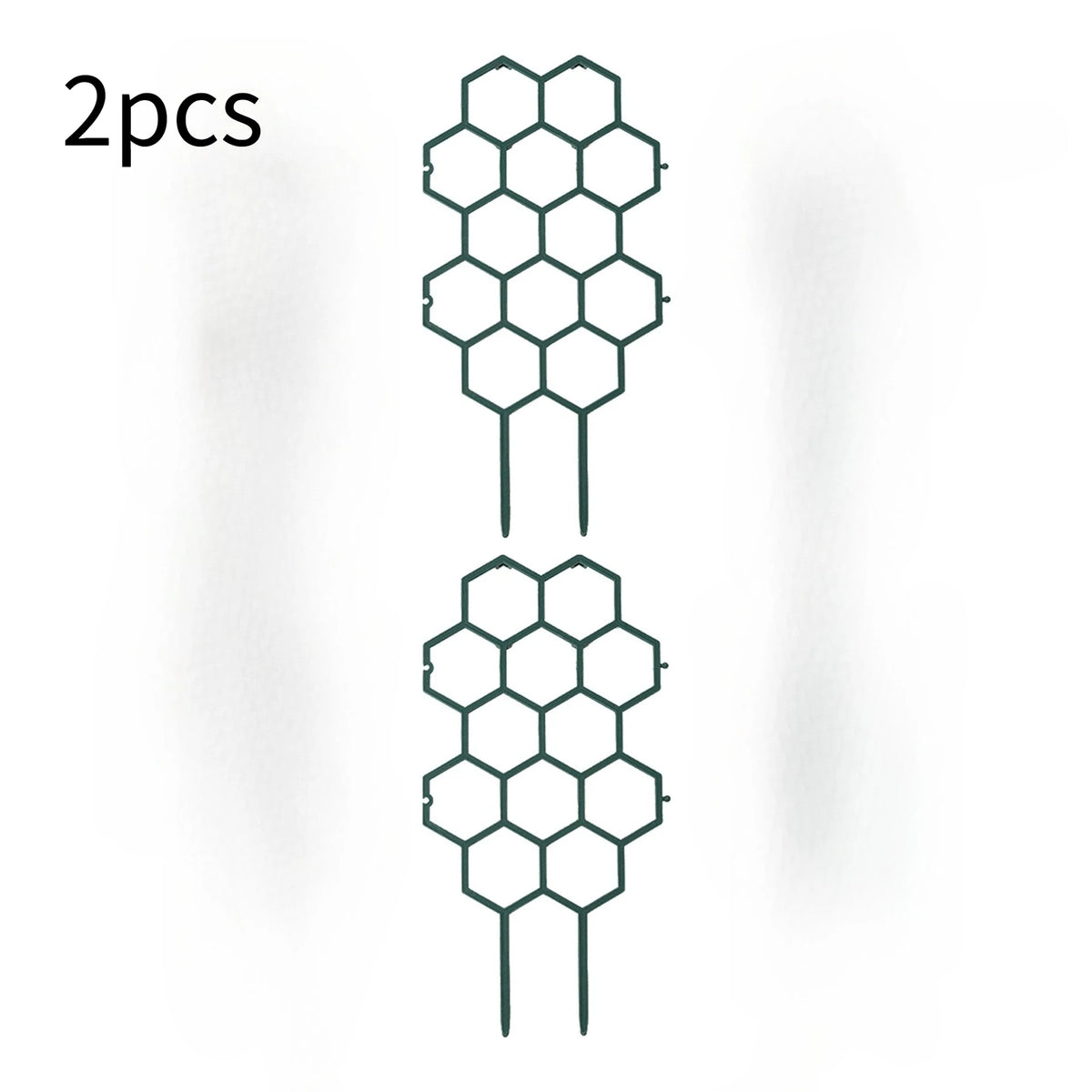 Soporte enrejado para plantas tipo panal, 2 piezas para enredaderas y flores