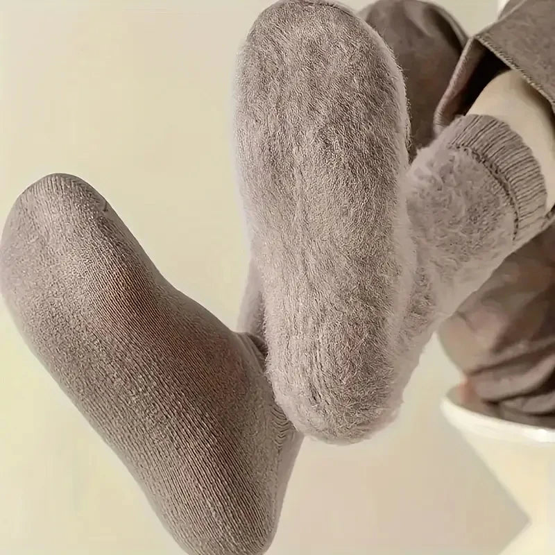 Calcetines Térmicos de Invierno 3 Pares – Gruesos y Cálidos para Mujer