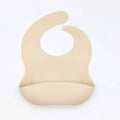 Babero de Silicona para Bebé con Bolsillo Recogecomida – Ajustable, Impermeable y Fácil de Limpiar