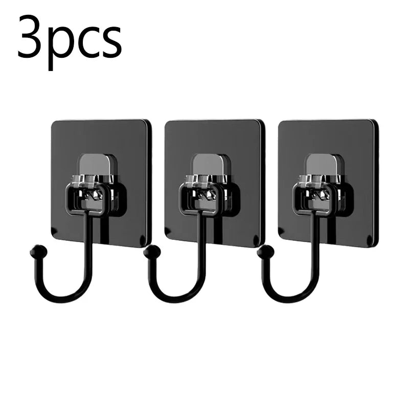 Ganchos Adhesivos Fuertes para Pared Pack de 12 – Sin Taladro para Cocina, Baño y Toallas