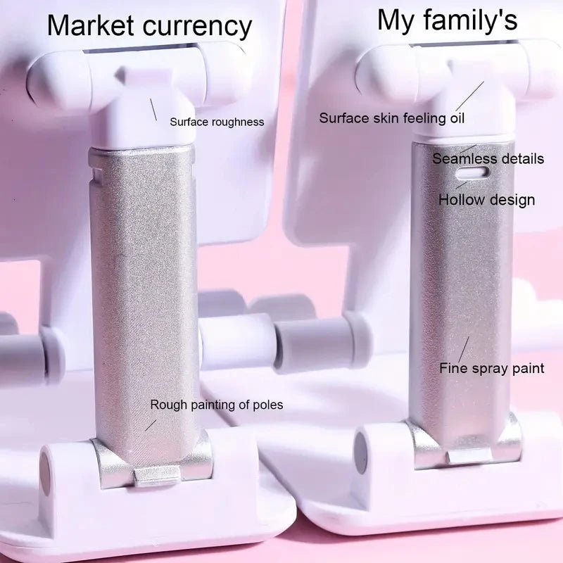 Soporte ajustable para teléfono y tableta de escritorio