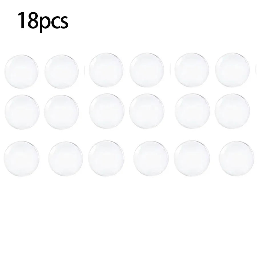 Protectores de Pared Transparentes para Manijas de Puerta – Topes de Silicona Autoadhesivos Antigolpes