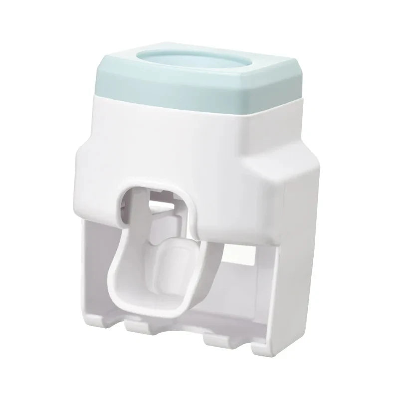 Dispensador Automático de Pasta Dental de Pared con Portacepillos – Sin Taladro para Baño Familiar