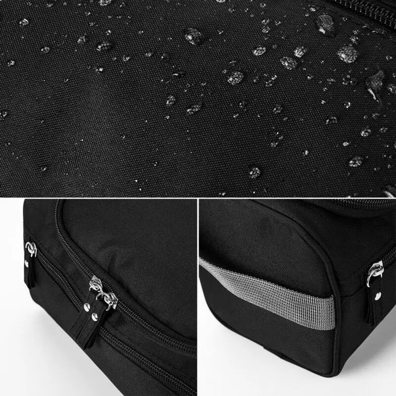 Neceser de Maquillaje y Cosméticos Portátil Impermeable – Estuche Organizador de Viaje con Asa para Mujer y Hombre