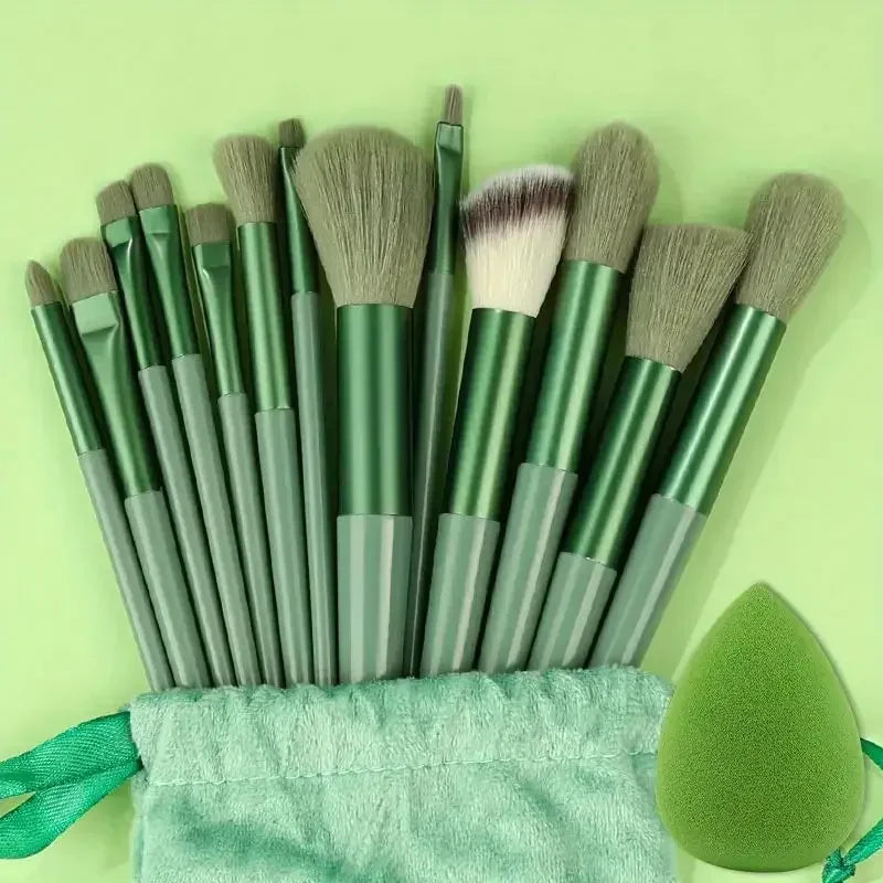 Set profesional de brochas de maquillaje (13 piezas)