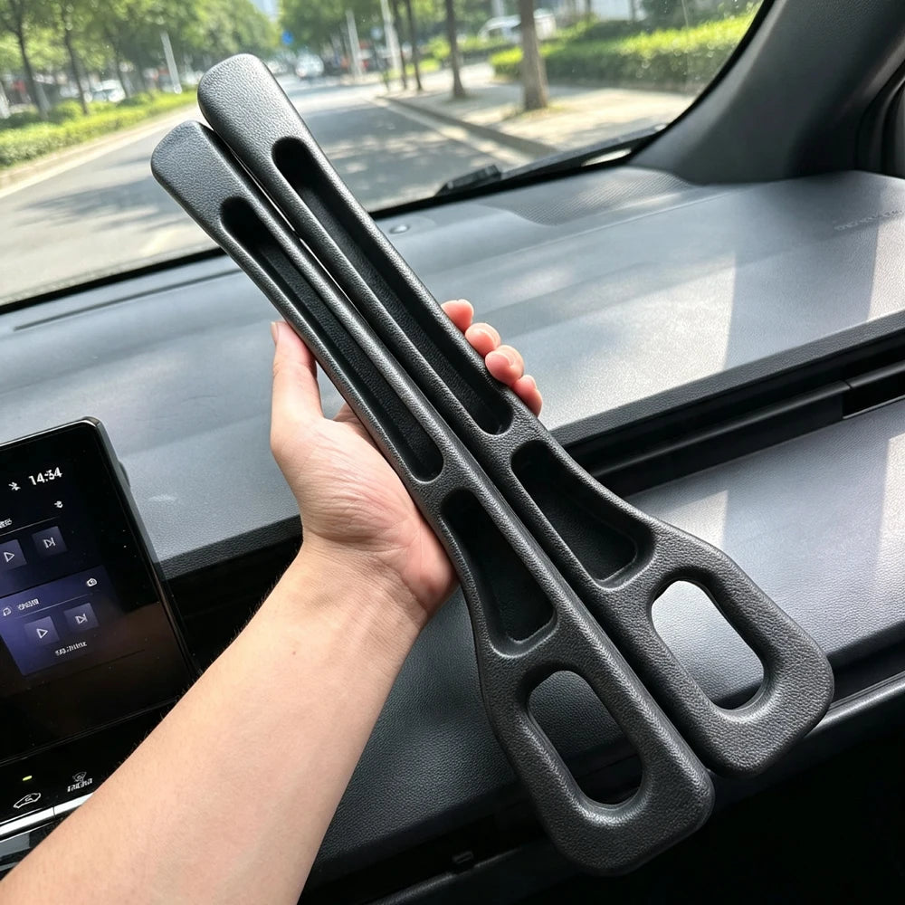 Rellenador de Huecos entre Asientos de Auto Set de 2 – Organizador Anticaídas de Cuero Sintético Universal