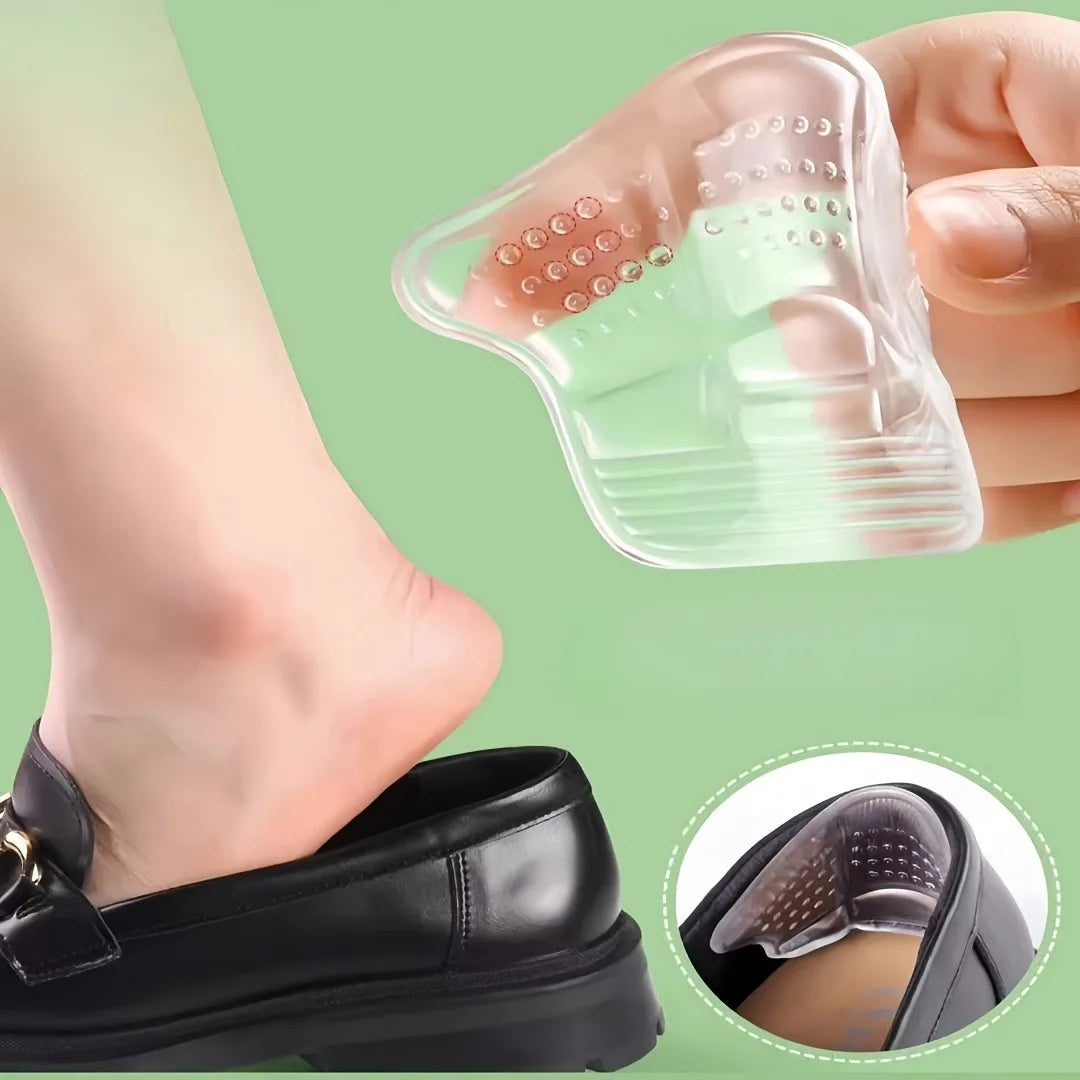 Protectores de Talón de Silicona Autoadhesivos para Calzado – Almohadillas Antiampollas Reutilizables