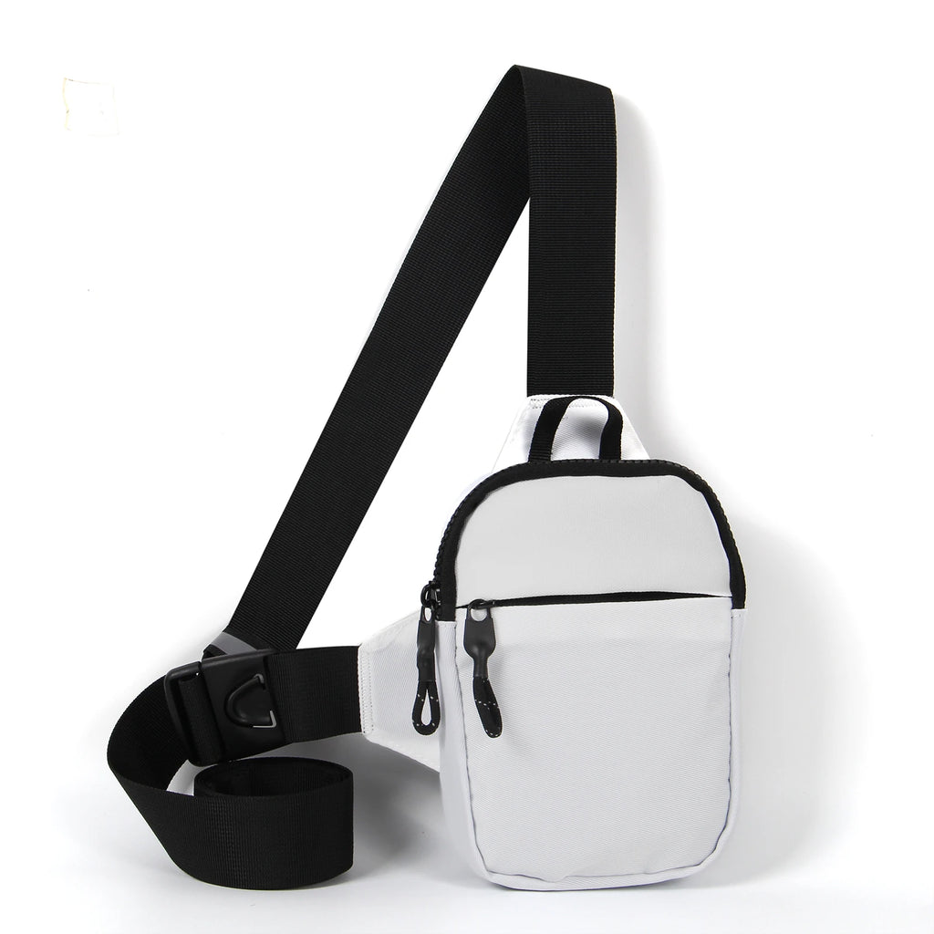 Bolso de Pecho Deportivo para Hombre – Riñonera Cruzada Multifuncional para Teléfono