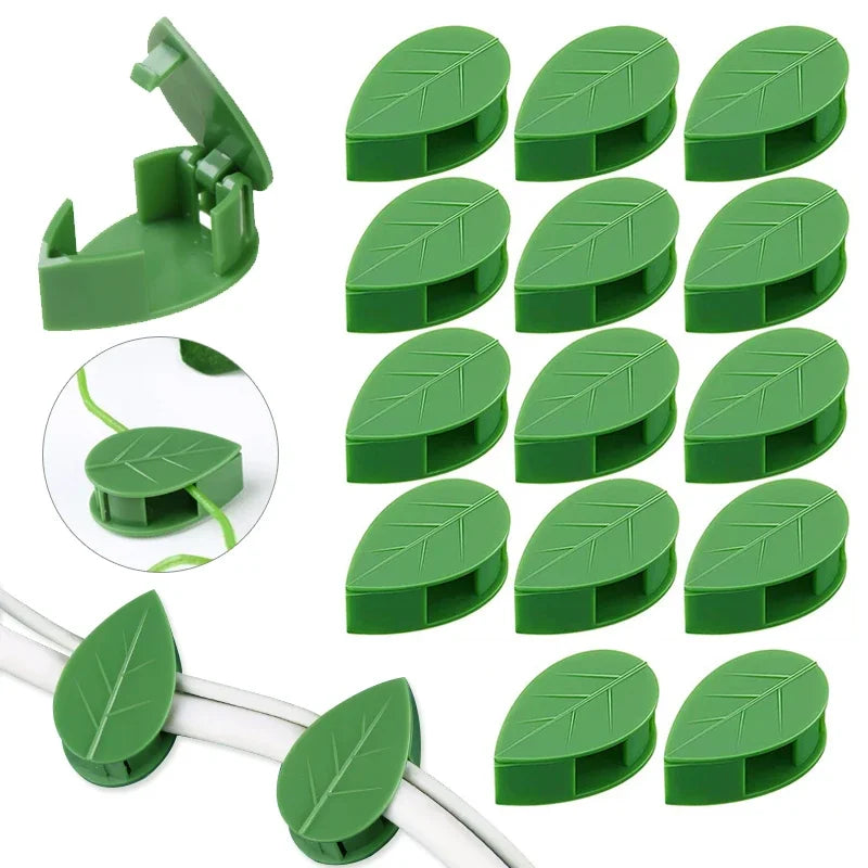 Clips de Pared para Plantas Trepadoras Autoadhesivos – Guías Invisibles para Enredaderas de Interior y Jardín