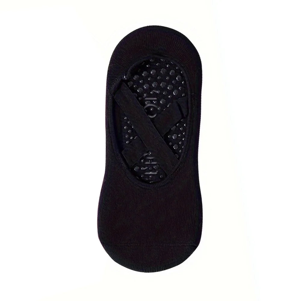 Calcetines de Yoga Antideslizantes para Mujer – Agarre de Silicona para Pilates, Ballet y Fitness